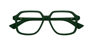 Bottega Veneta BV1329O unisex Green Squared Eyeglasses