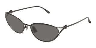 Bottega Veneta Bv1330s Women Black Cat Eye Sunglasses