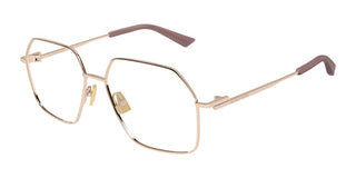 Bottega Veneta BV1332O women Rose gold Geometric Eyeglasses