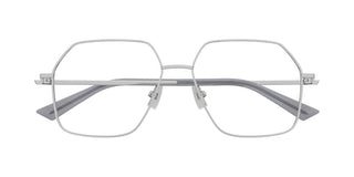 Bottega Veneta BV1332O women Silver Geometric Eyeglasses