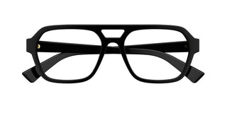 Bottega Veneta BV1336O men Black Pilot Eyeglasses