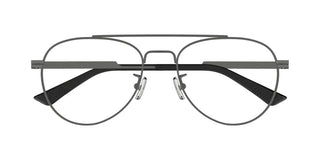 Bottega Veneta BV1340O unisex Ruthenium Pilot Eyeglasses