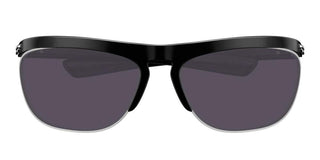 Bottega Veneta Bv1348s Unisex Black Squared Sunglasses