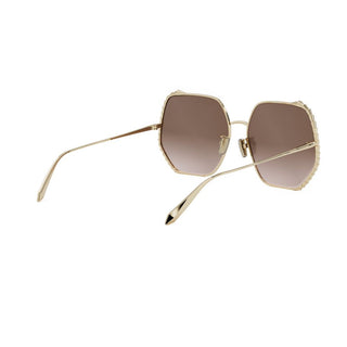 BVLGARI Serpenti BV40004U women Gold Geometric Sunglasses