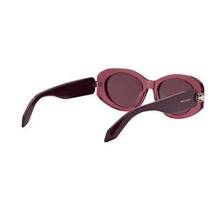 BVLGARI Serpenti Forever BV40007I women Violet Oval Sunglasses