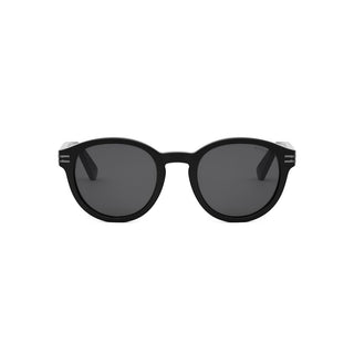 BVLGARI B.zero1 BV40028I unisex Black Round Sunglasses