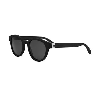 BVLGARI Aluminium BV40042I men Black Round Sunglasses