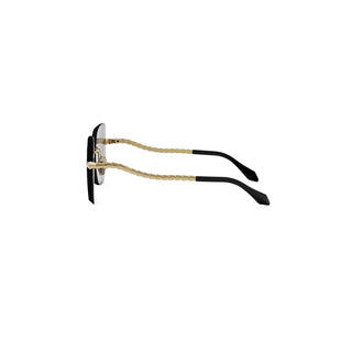 BVLGARI Serpenti Viper BV40045U women Gold Geometric Sunglasses