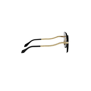 BVLGARI Serpenti Viper BV40045U women Gold Geometric Sunglasses