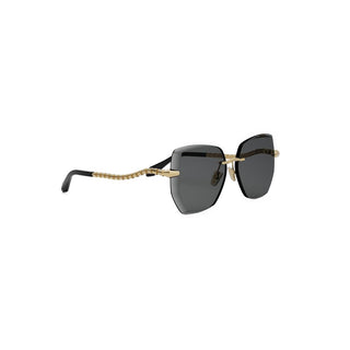 BVLGARI Serpenti Viper BV40045U women Gold Geometric Sunglasses