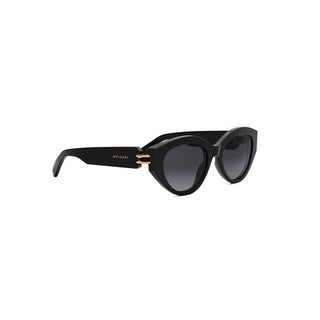 BVLGARI B.zero1 BV40046I women Black Oval Sunglasses