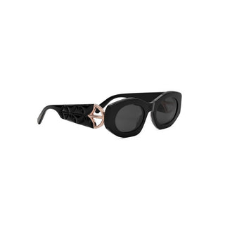 BVLGARI Calla BV40049I women Black Oval Sunglasses