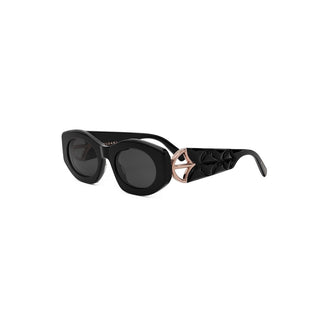 BVLGARI Calla BV40049I women Black Oval Sunglasses