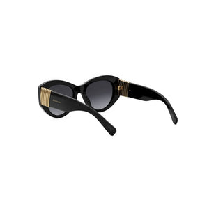 BVLGARI Tubogas BV40050I women Black Oval Sunglasses