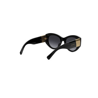 BVLGARI Tubogas BV40050I women Black Oval Sunglasses