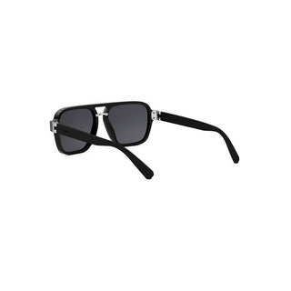 BVLGARI Bvlgari Aluminium BV40053I men Black Squared Sunglasses