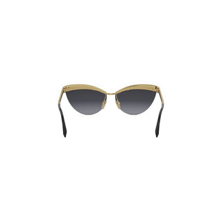 BVLGARI Tubogas BV40056U women Gold Oval Sunglasses