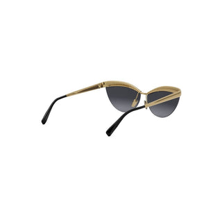 BVLGARI Tubogas BV40056U women Gold Oval Sunglasses