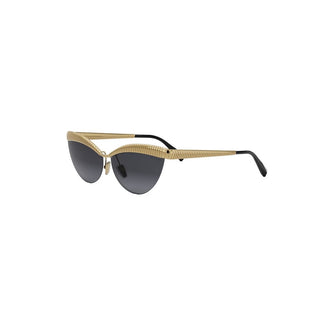 BVLGARI Tubogas BV40056U women Gold Oval Sunglasses