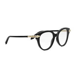 BVLGARI Serpenti BV50027I women Black Round Eyeglasses