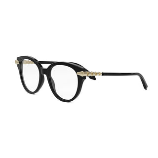 BVLGARI Serpenti BV50027I women Black Round Eyeglasses