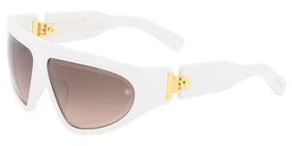 Balmain B - ESCAPE unisex White Sports Sunglasses