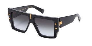 Balmain B - GRAND unisex Black Squared Sunglasses