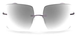 Silhouette CADAQUES 8191 women Violet Geometric Sunglasses