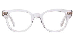 Garrett Leight CANTER men Transparent Geometric Eyeglasses