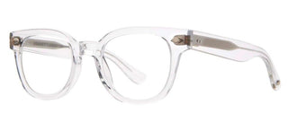 Garrett Leight CANTER men Transparent Geometric Eyeglasses