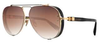 Balmain CAPTAINE unisex Gold Pilot Sunglasses