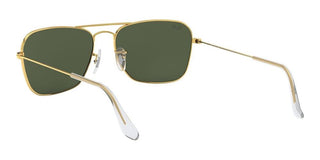 Ray-Ban CARAVAN RB 3136 unisex Gold Geometric Sunglasses