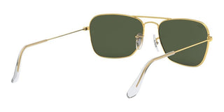 Ray-Ban CARAVAN RB 3136 unisex Gold Geometric Sunglasses