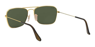 Ray-Ban CARAVAN RB 3136 unisex Gold Geometric Sunglasses