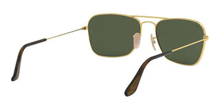 Ray-Ban CARAVAN RB 3136 unisex Gold Geometric Sunglasses