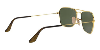 Ray-Ban CARAVAN RB 3136 unisex Gold Geometric Sunglasses