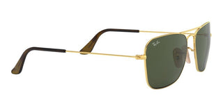 Ray-Ban CARAVAN RB 3136 unisex Gold Geometric Sunglasses