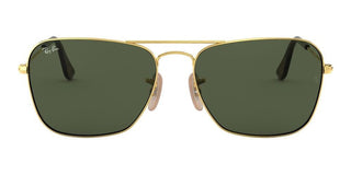 Ray-Ban CARAVAN RB 3136 unisex Gold Geometric Sunglasses