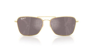 Ray-Ban CARAVAN REVERSE R0102S unisex Gold Geometric Sunglasses