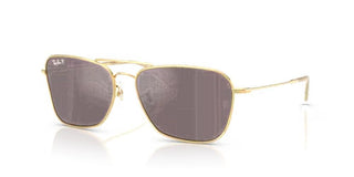 Ray-Ban CARAVAN REVERSE R0102S unisex Gold Geometric Sunglasses