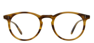 Garrett Leight CARLTON unisex Havana Round Eyeglasses