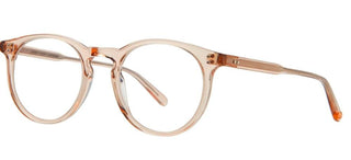 Garrett Leight CARLTON unisex Transparent Round Eyeglasses