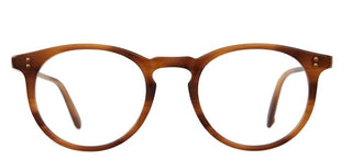 Garrett Leight CARLTON unisex Havana Round Eyeglasses