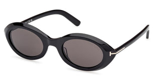 Tom Ford CARMEN FT1186 women Black Oval Sunglasses