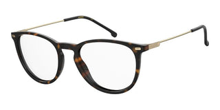 Carrera CARRERA 2050T unisex Havana Round Eyeglasses