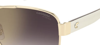 Carrera CARRERA 3042/S women Gold Geometric Sunglasses