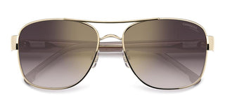 Carrera CARRERA 3042/S women Gold Geometric Sunglasses