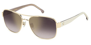 Carrera CARRERA 3042/S women Gold Geometric Sunglasses