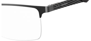 Carrera CARRERA 8846 men Ruthenium Geometric Eyeglasses