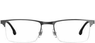 Carrera CARRERA 8846 men Ruthenium Geometric Eyeglasses